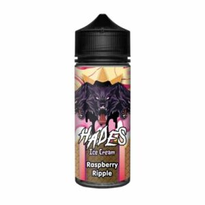 RASPBERRY RIPPLE ICE CREAM 100ML E LIQUID BY HADES