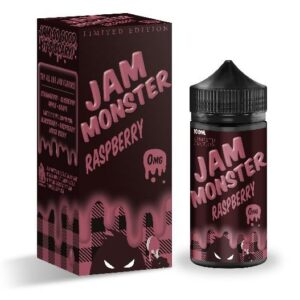 RASPBERRY E-LIQUID 100ML JAM MONSTER