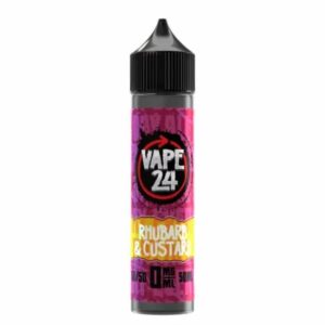 RHUBARB & CUSTARD 50ML E LIQUID 50/50 VAPE 24