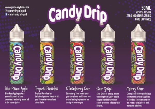 CANDY DRIP 50ML E LIQUID