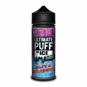 ON ICE (GRAPE & STRAWBERRY) 100ML E LIQUID BY ULTIMATE PUFF