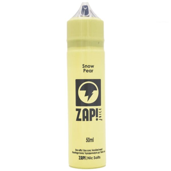 SNOW PEAR 50ML E LIQUID BY ZAP JUICE