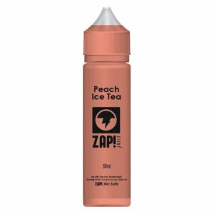 PEACH ICE TEA 50ML E LIQUID BY ZAP JUICE