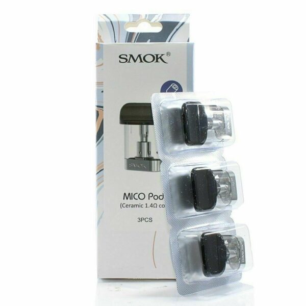 SMOK MICO PODS CERAMIC 1.4 OHM (PACK OF 3)