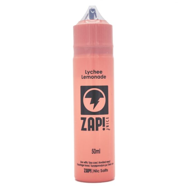 LYCHEE LEMONADE 50ML E LIQUID BY ZAP JUICE