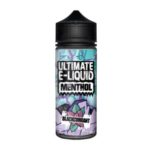 BLACKCURRANT MENTHOL 100ML ULTIMATE E LIQUID