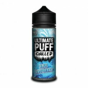 CHILLED (BLUE RASPBERRY) 100ML E LIQUID BY ULTIMATE PUFF