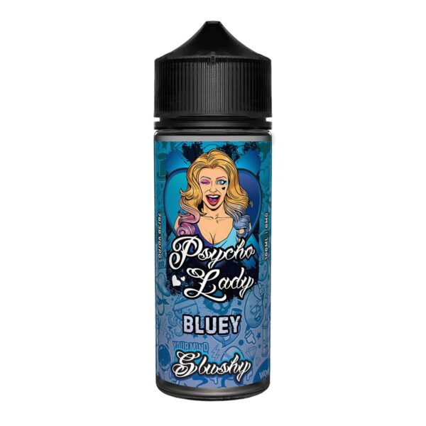 BLUEY  (SLUSHY) 100ML E LIQUID BY PSYCHO LADY