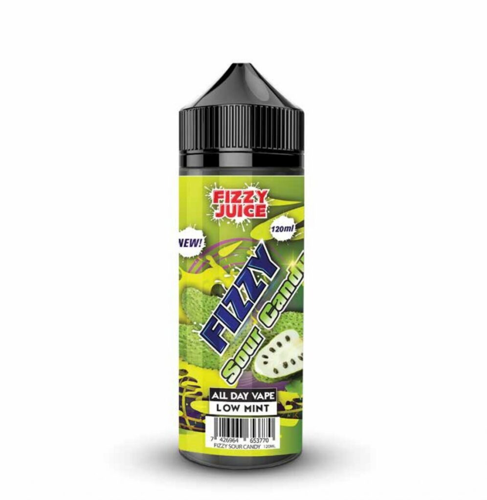 Buy SOUR CANDY 100ML E LIQUID FIZZY JUICE ECig Clouds