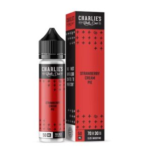 STRAWBERRY CREAM PIE 50ML E LIQUID BY CHARLIES CHALK DUST