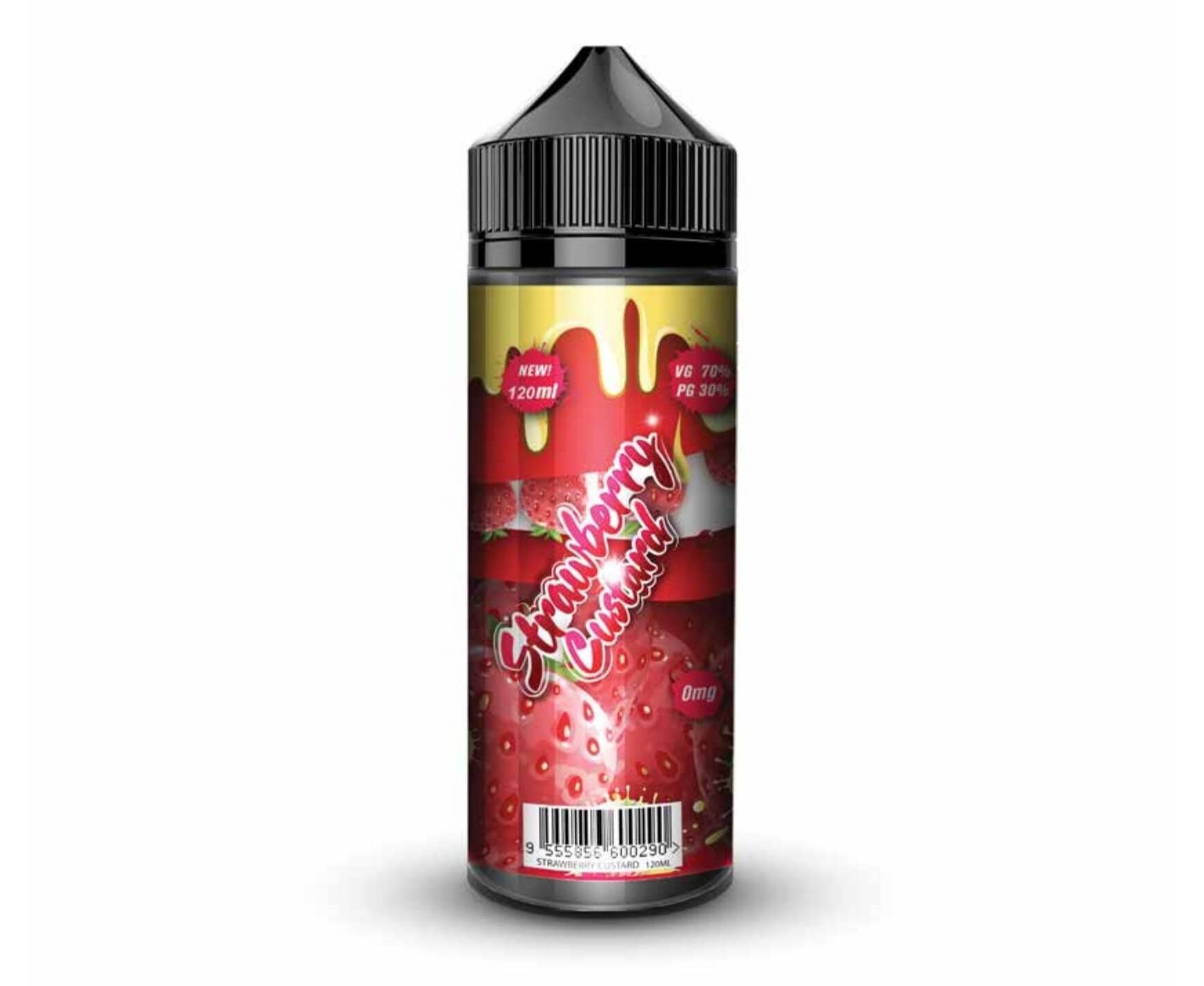 STRAWBERRY CUSTARD 100ML E-LIQUID FIZZY JUICE | UK Vape Store | E-Cig ...