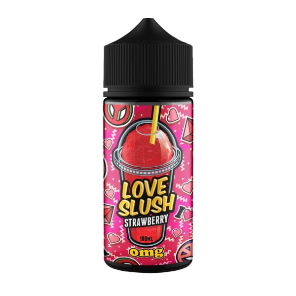 STRAWBERRY 100ML E LIQUID LOVE SLUSH