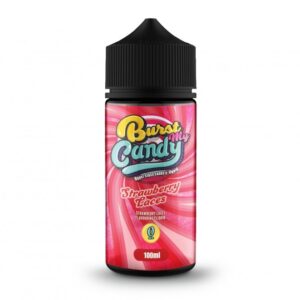 STRAWBERRY LACES 100ML E LIQUID BURST MY CANDY