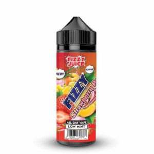 STRAWBERRY PEACH 100ML E LIQUID FIZZY JUICE