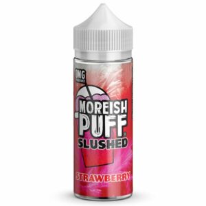 STRAWBERRY SLUSHED 100ML E LIQUID BY MOREISH PUFF