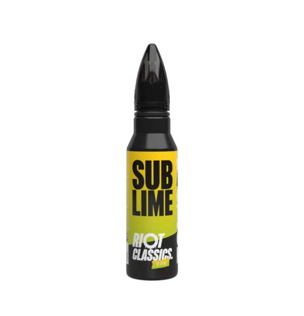 SUB-LIME CLASSICS 50ML E LIQUID RIOT SQUAD