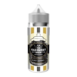 BLACK LIQUORICE 100ML E LIQUID THE OLD SWEET SHOP