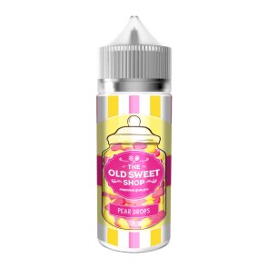 PEAR DROPS 100ML E LIQUID THE OLD SWEET SHOP