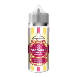 RHUBARB & CUSTARD 100ML E LIQUID THE OLD SWEET SHOP