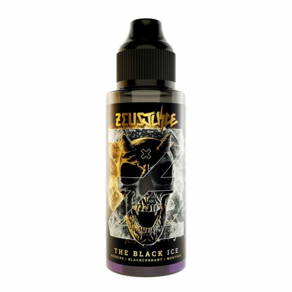 THE BLACK ICE 100ML E LIQUID ZEUS JUICE