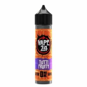 TUTTI FRUITY 50ML E LIQUID 50/50 VAPE 24