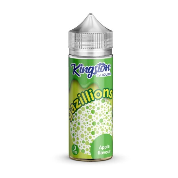 APPLE FLAVOUR GAZILLIONS E-LIQUID 100ML BY KINGSTON