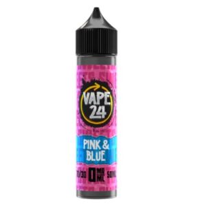 PINK & BLUE SWEETS 50ML E LIQUID VAPE 24