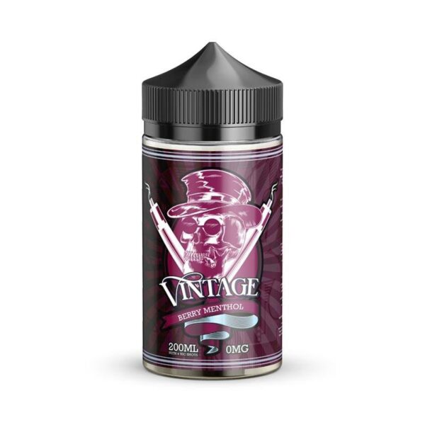 BERRY MENTHOL 200ML E LIQUID VINTAGE