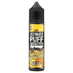WHIPPED VANILLA CUSTARD 50ML E-LIQUID 50/50 ULTIMATE PUFF