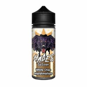 WHITE CHOC MARSHMALLOW ICE CREAM 100ML E LIQUID BY HADES