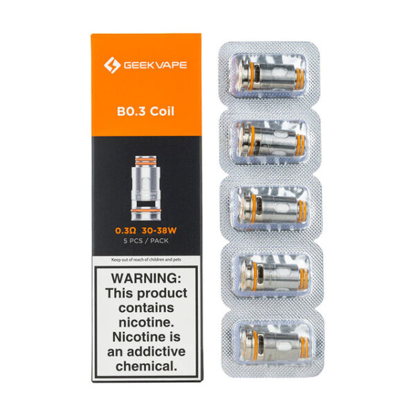 GEEKVAPE B SERIES REPLACEMENT COILS (5 PACK) - Image 5