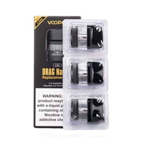 VOOPOO DRAG NANO 2 REPLACEMENT POD (3 PACK) - Image 4