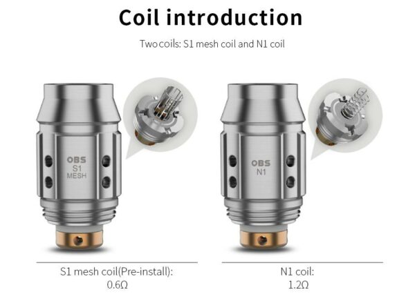OBS CUBE MINI COILS (5 PACK) - Image 2