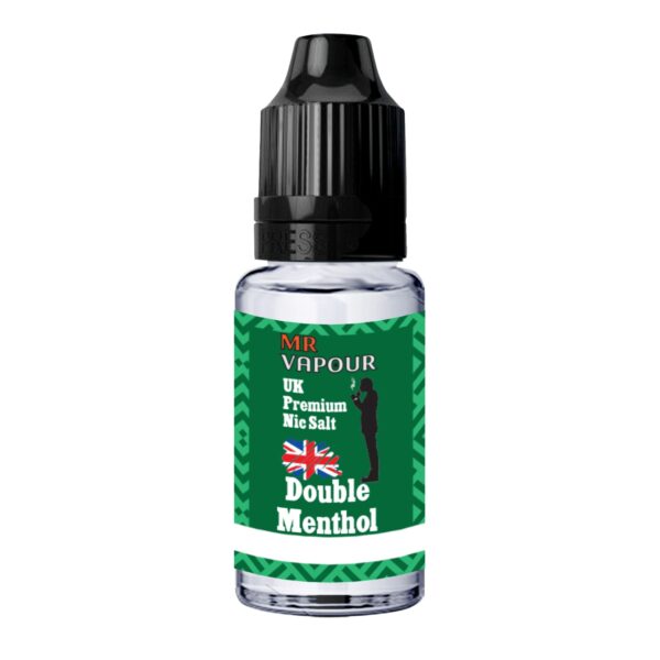 DOUBLE MENTHOL 10ML NIC SALT MR VAPOUR