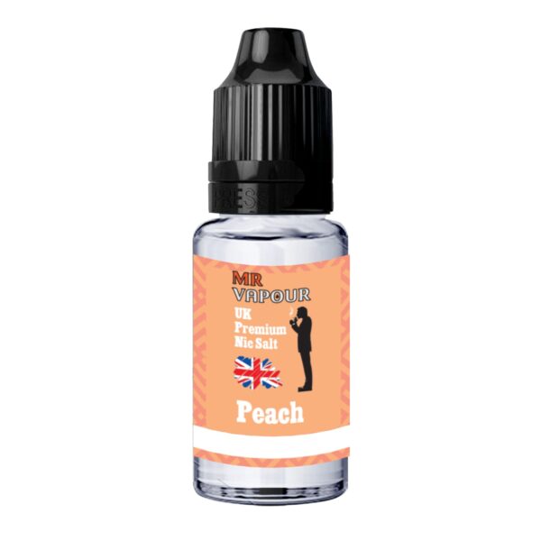 PEACH 10ML NIC SALT MR VAPOUR