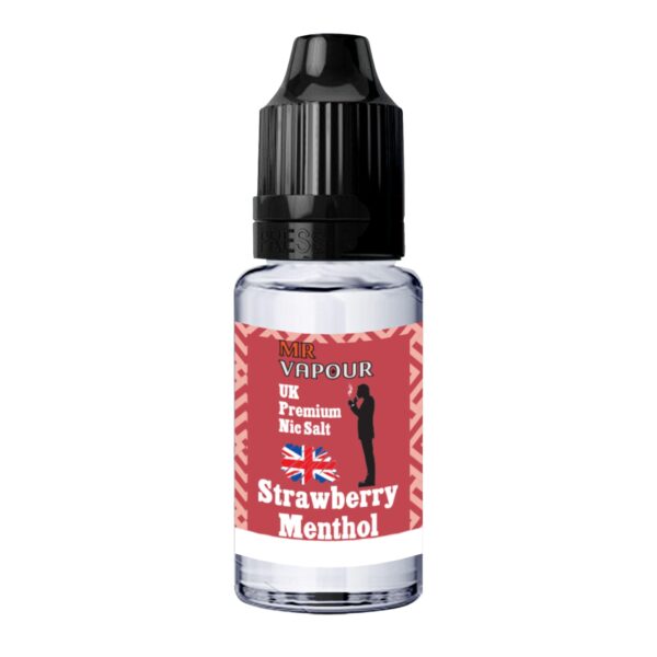 STRAWBERRY MENTHOL 10ML NIC SALT MR VAPOUR