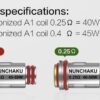 UWELL NUNCHAKU REPLACEMENT COILS (4 PACK) - Image 2