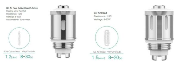 ELEAF GS AIR COILS ATOMIZER HEAD (5 PACK) - Image 3
