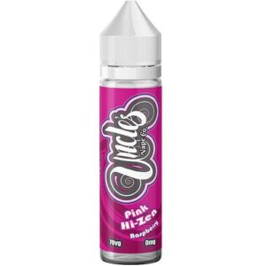 PINK HI-ZEN RASPBERRY 50ML E-LIQUID UNCLES VAPE CO