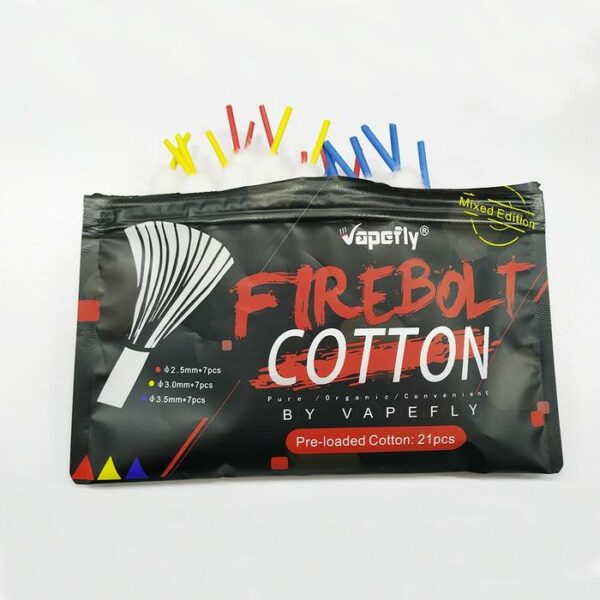 FIREBOLT COTTON BY VAPEFLY 21 PCS MIXED EDITION