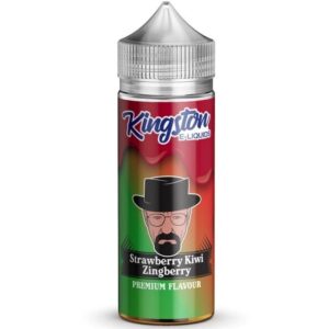 STRAWBERRY KIWI ZINGBERRY 100ML E-LIQUID BY KINGSTON