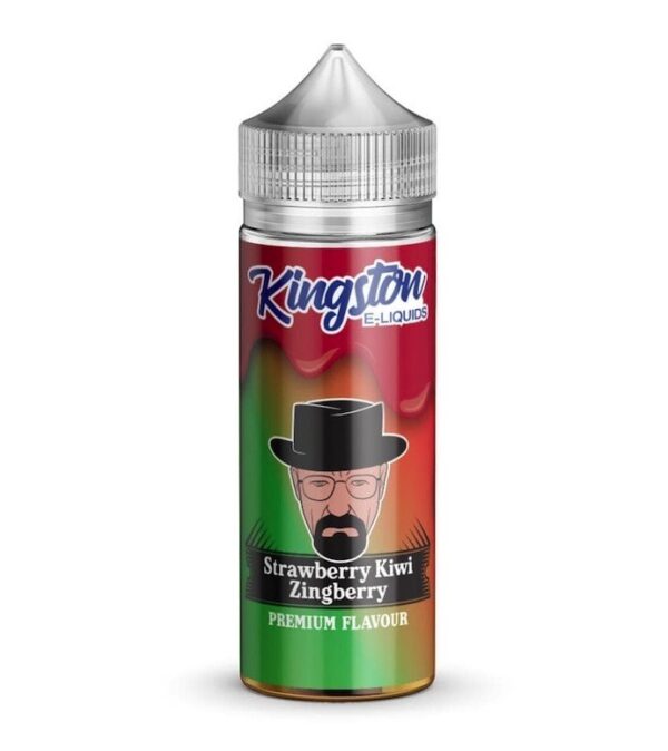 STRAWBERRY KIWI ZINGBERRY 100ML E-LIQUID BY KINGSTON