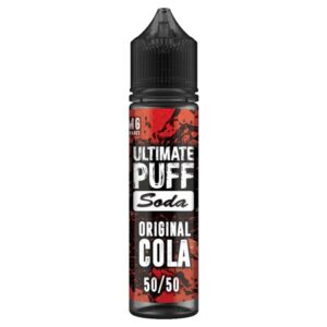 ORIGINAL COLA SODA 50ML E-LIQUID 50/50 ULTIMATE PUFF
