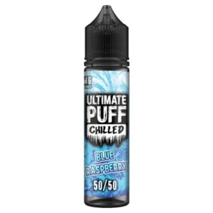 BLUE RASPBERRY CHILLED 50ML E-LIQUID 50/50 ULTIMATE PUFF