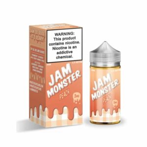 PEACH E-LIQUID 100ML JAM MONSTER