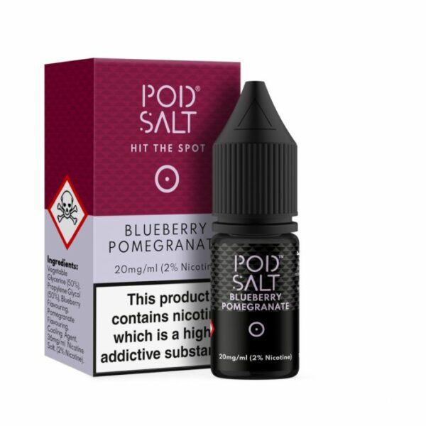 BLUEBERRY POMEGRANATE 10ML NIC SALT POD SALT