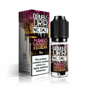 MANGO RASPBERRY ICE CREAM NIC SALT 10 ML DOUBLE DRIP