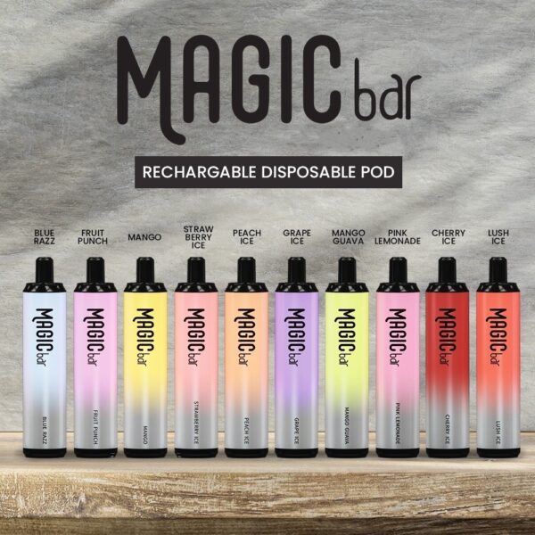 MAGIC BAR MAX 4000 DISPOSABLE VAPE KIT 20MG