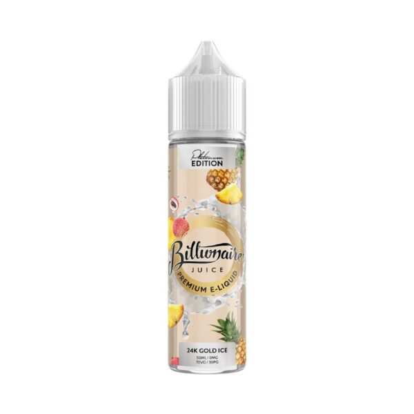 24K GOLD ICE 50ML E-LIQUID BY BILLIONAIRE JUICE