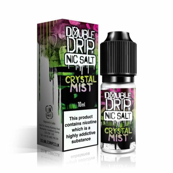 CRYSTAL MIST NIC SALT 10ML DOUBLE DRIP